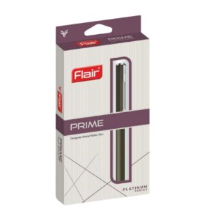 Flair Prime Metal Ball Pen in various elegant body colours, showcasing its refined finish.