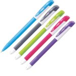 Flair Q5 Retractable Ball Pen 5-pack with smooth ink and modern design.