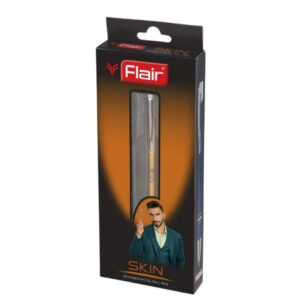 Flair Skin Metal Ball Pen in various attractive body colours, showcasing its elegant design clip.