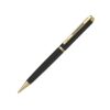 Flair V-King Metal Ball Pen highlighting its premium matte finish and striking gold trims.