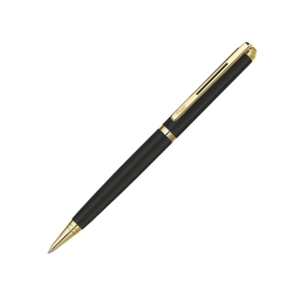 Flair V-King Metal Ball Pen highlighting its premium matte finish and striking gold trims.