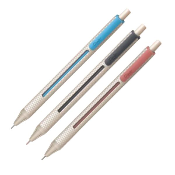 Flair YOLO Clickers Ball Pen in hand, ready to write.