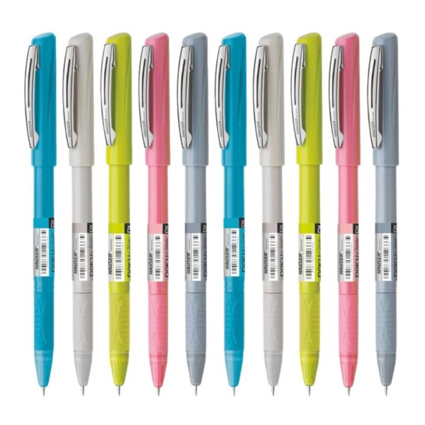 A single Hauser Doku Glide DX Ball Pen in blue ink.