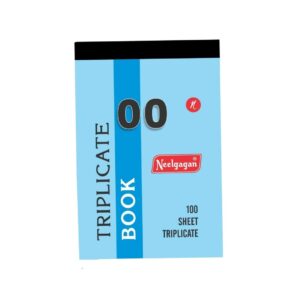 A Neelgagan Triplicate Book No.00 showing its thickness