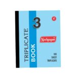 A Neelgagan Triplicate Book No.3 showing its side binding and thickness.