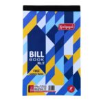 A Neelgagan Bill Book No.11 open to a blank invoice page with carbon paper visible.