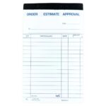 A Neelgagan Estimate Pad (Small) being used at a client's location.