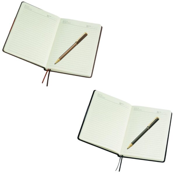 The Pierre Cardin Florence Set with the A5 diary and Emperor Roller Pen.