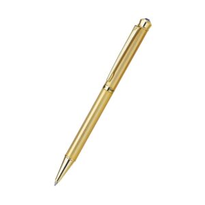 The Pierre Cardin Jewel Satin Gold Finish Exclusive Ball Pen