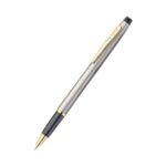 The Pierre Cardin Kriss Satin Nickle Roller Pen.
