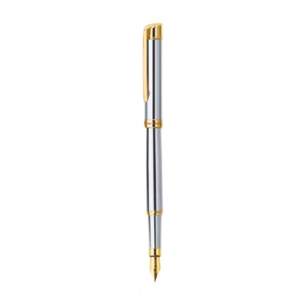 The Pierre Cardin Legacy Premium White Gold Fountain Pen.