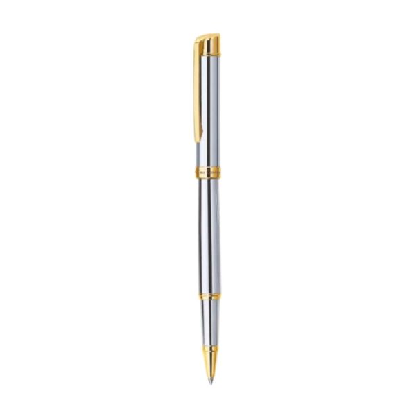 The Pierre Cardin Legacy Premium White Gold Roller Pen.