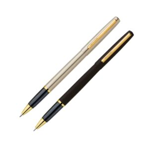 The Pierre Cardin Monza Exclusive Roller Pen in its elegant gift box.