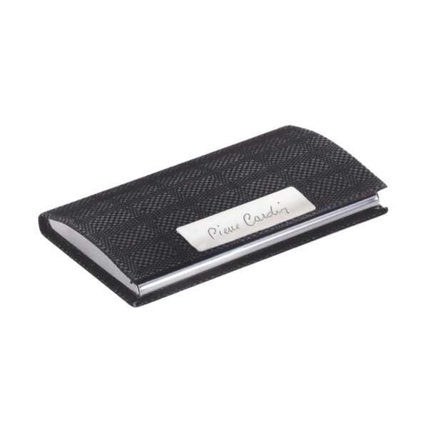 The Black Premium Card Holder, showcasing its sleek design.