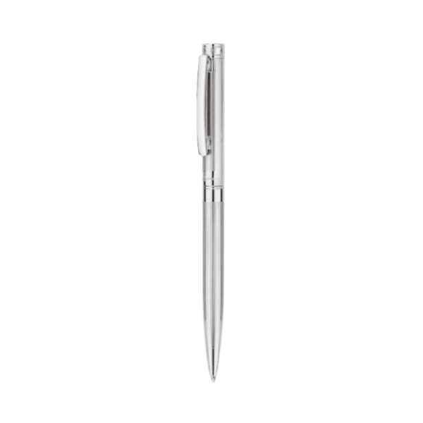 The Pierre Cardin Royal Salute Premium White Gold Finish Ball Pen