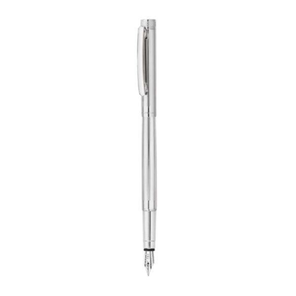 The Pierre Cardin Royal Salute Premium White Gold Finish Fountain Pen.