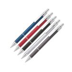 The Pierre Cardin Sure Ball Pen in its clear protective case.