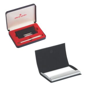 The Pierre Cardin Tycoon Ball Pen & Card Holder Gift Set.
