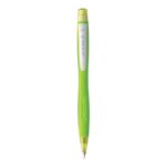 The Uni Shalaku Mechanical Pencil - 0.5mm showing its side-knock button.