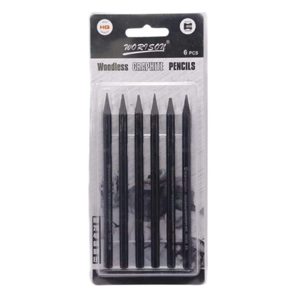 The Worison Graphite Pencils - 6 Pieces set.