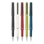 A close-up of the Zoox T9 Roller Gel Pen in one of its five body colors.