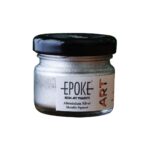 Epoke Aluminium Silver Metallic Pigment Paste 20gm container.