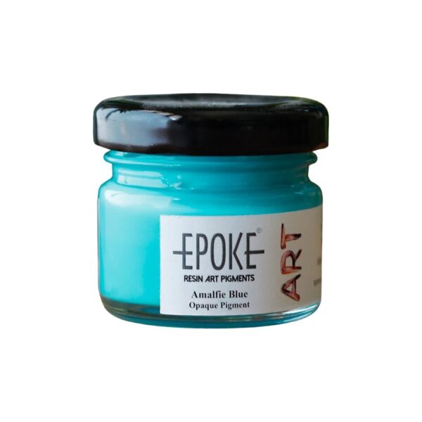 Epoke Amalfie Blue Opaque Pigment Paste 20gm container.