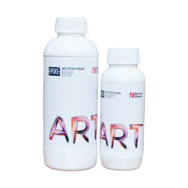 Epoke Art Epoxy Resin Hobby Kit - 1200gms box, showing both resin and hardener containers.