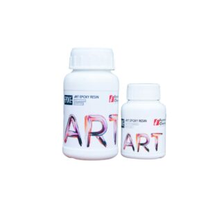 Epoke Art Epoxy Resin Kit 3:1 - 300gms box, showing both resin and hardener bottles.
