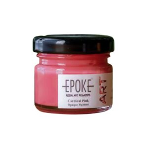 Epoke Cardinal Pink Opaque Pigment Paste 25gm container.