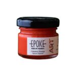 Epoke Cinnabar Orange Opaque Pigment Paste 25gm container.