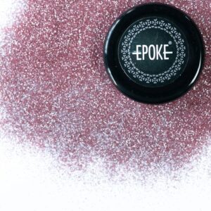 Epoke Dusty Pink Fine Glitter 15 gms container.
