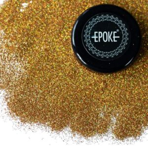 Epoke Gold Fine Glitter 15 gms container.