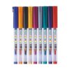 Hauser Creator Glitter Gel Pen pouch showcasing the 10 vibrant colors.