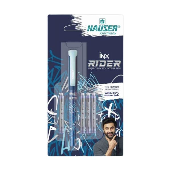 Hauser Inx Rider Fountain Pen in its packaging.