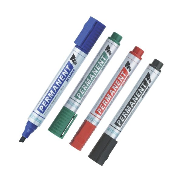 Hauser Permanent Marker in individual colors (blue, black, red, green).