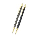 The Hauser SLENDER Gold Ball Pen in an assorted color with gold trim.