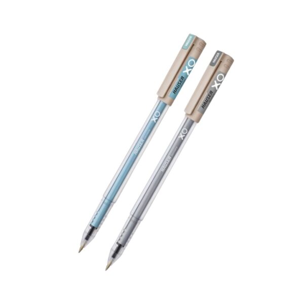 Hauser XO Jumbo Ball Pen in its packaging, showing both blue and black ink options.