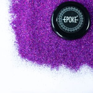 Epoke Magenta Holographic Fine Glitter 15 gms container.