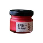 Epoke Rudolf Red Metallic Pigment Paste 20gm container.