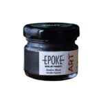 Epoke Shadow Black Metallic Pigment Paste 20gm container.