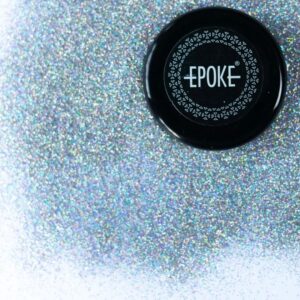 Epoke Silver Fine Glitter 15 gms container.
