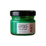 Epoke Translucent Neon Green Pigment Paste 20gm container.