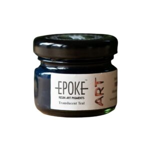 Epoke Translucent Teal Pigment Paste 20gm container.