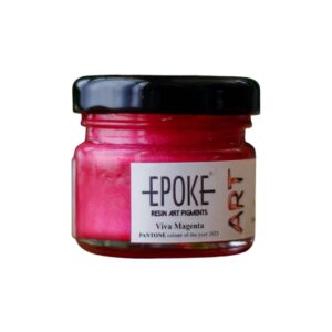 Epoke Viva Magenta Metallic Pigment Paste 20gm container.