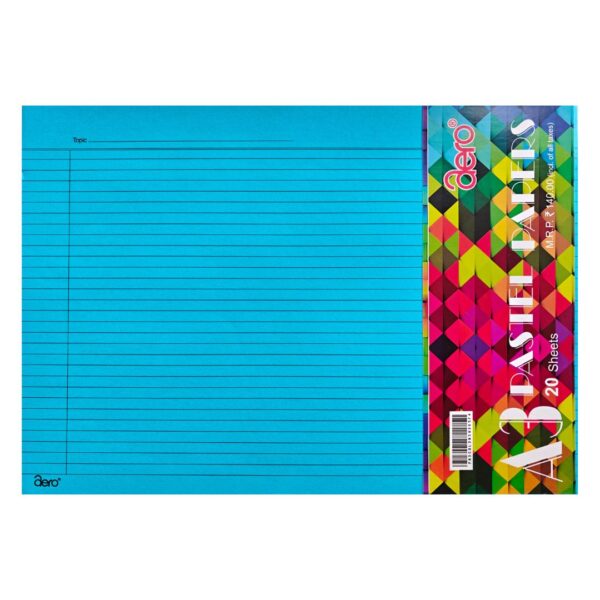 Aero A3 Multicoloured File Paper pack of 20.