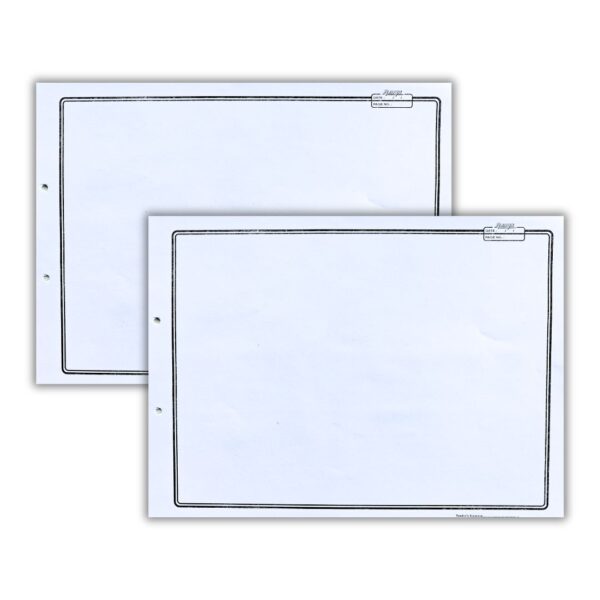 Ajaya A3 File Paper Unruled 15-sheet pack.