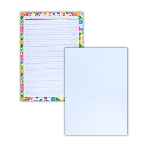 Close-up of the decorative borders on Sky Rider paper.