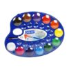 DOMS Magic Palette Aqua Colour Cakes - 12 Shades with the oversized 40mm cakes.