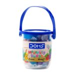 DOMS Modelling Clay - 7 Shades pack showing the vibrant colors.